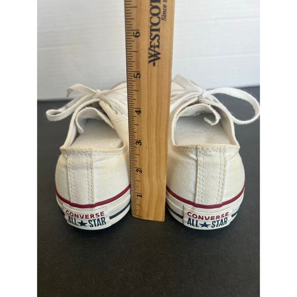 Converse Chuck Taylor All Star Shoreline LowTop Lace Up White Canvas Sneaker 9 - Picture 9 of 12